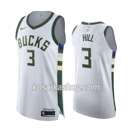 Dres Milwaukee Bucks George Hill 3 Nike 2019-20 Association Edition Swingman